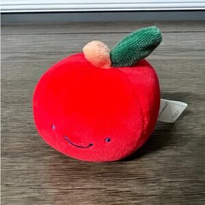 Cloud Island Smiling APPLE Stuffed Plush Toy 3.5" Soft Plush Stuffed Food Target